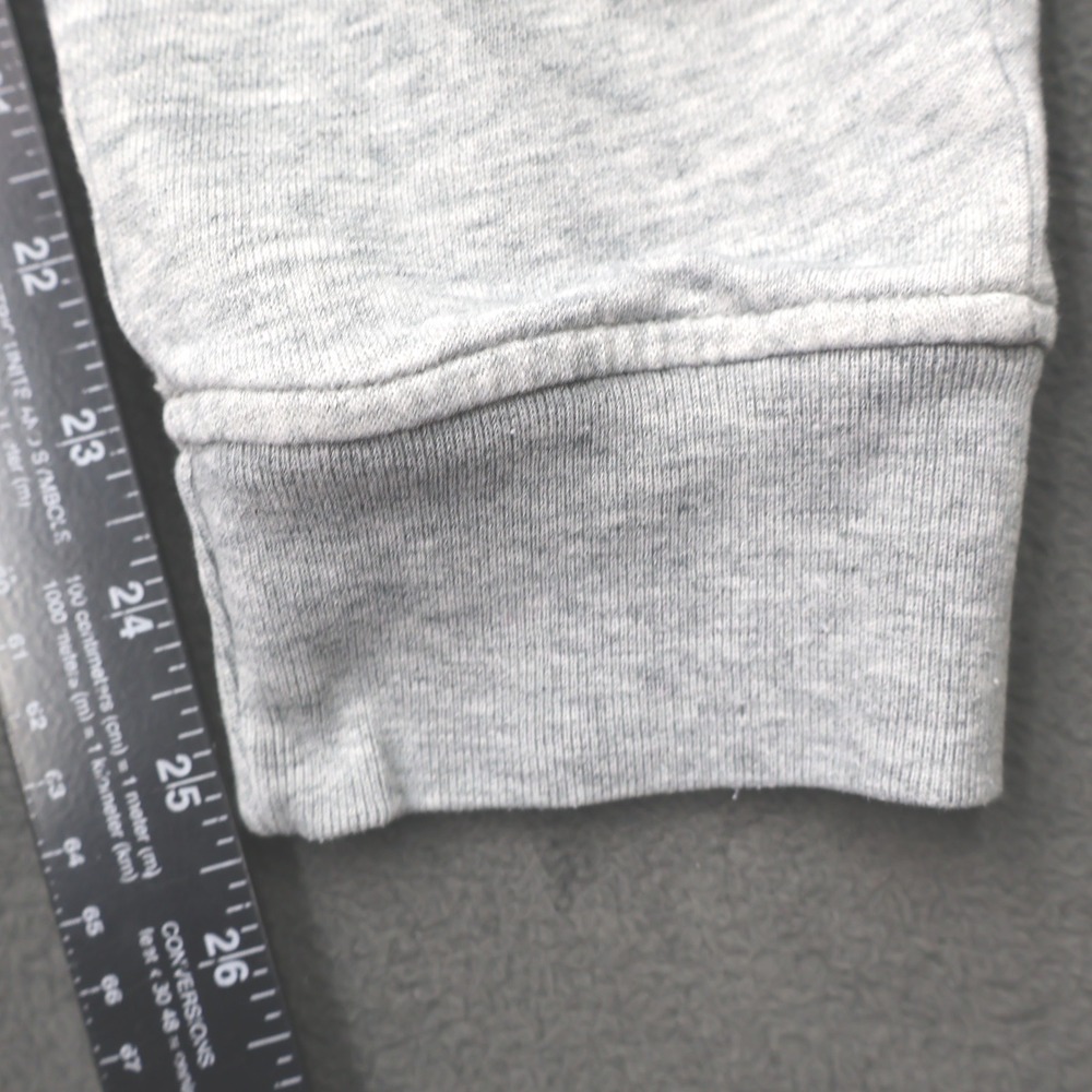 Abercrombie Kids Jogger Pants Kids 15/16 Grey Logo Waistband Fleece Sweatpants - Picture 9 of 11